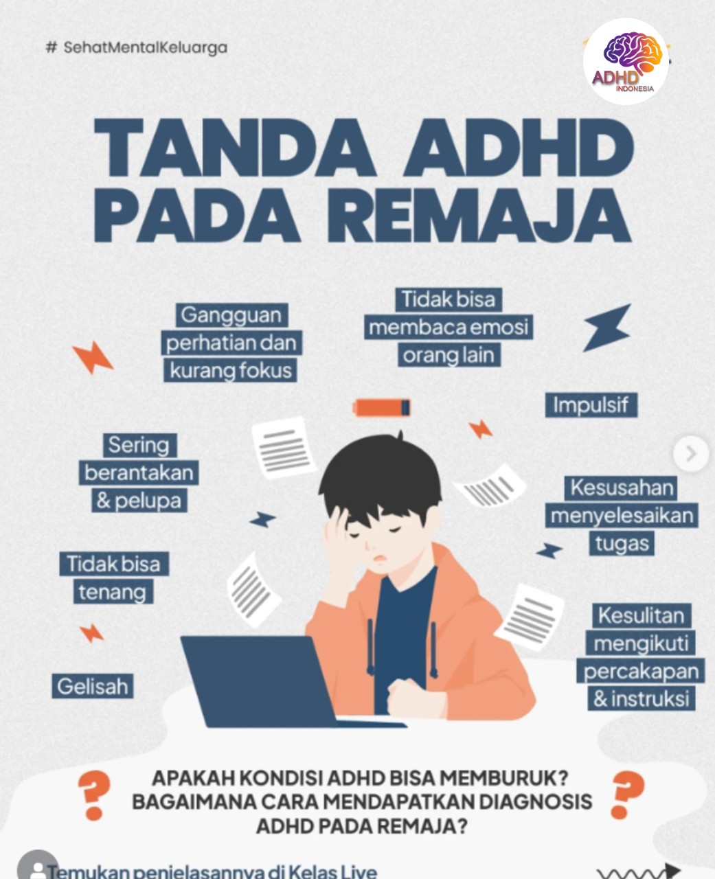 Screening ADHD Non-Diagnostik: Edukasi Awal bagi Orang Tua di Kabupaten Siak